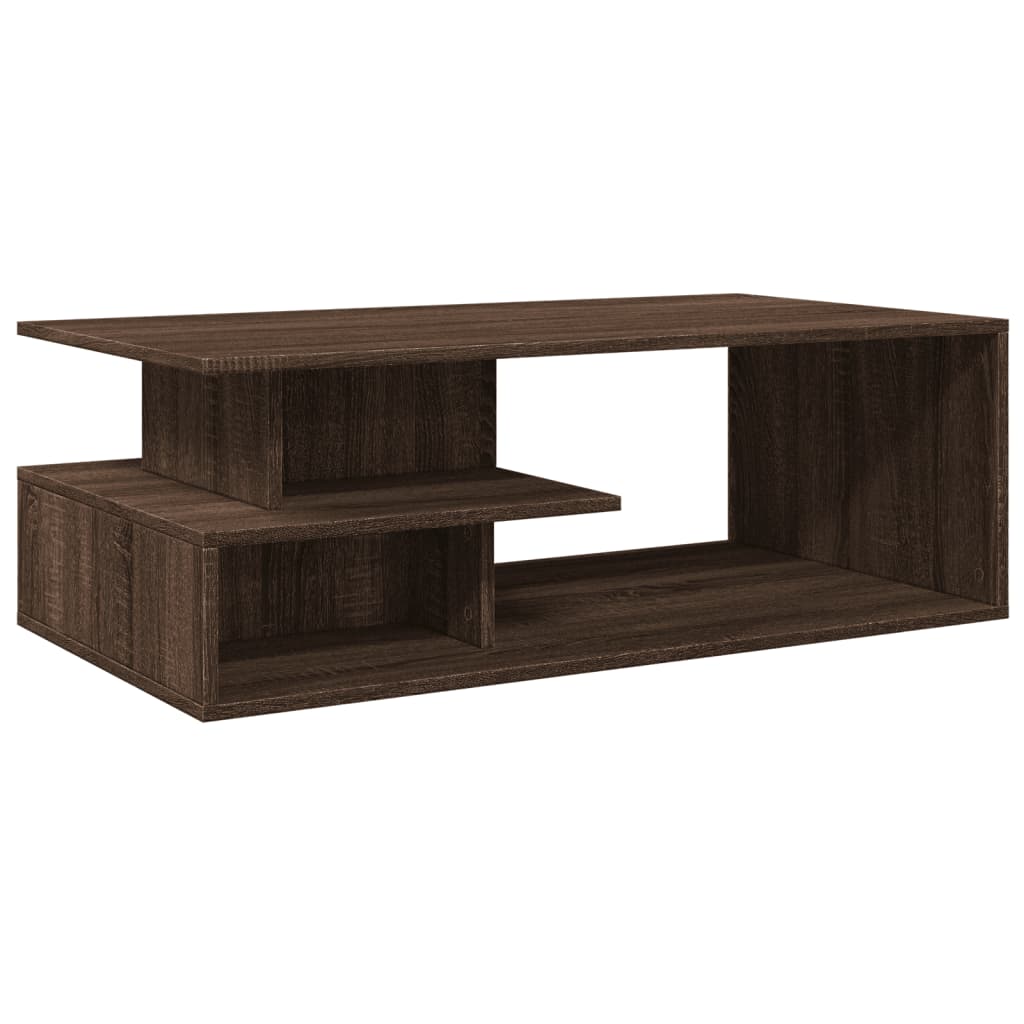Soffbord Brun Ek 102x55x35 cm