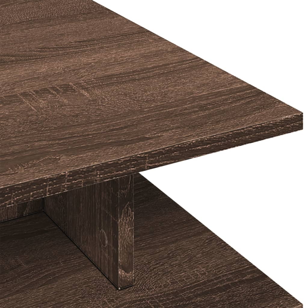 Soffbord Brun Ek 102x55x35 cm