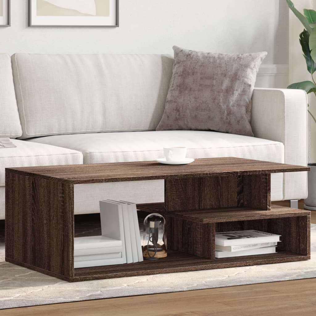 Soffbord Brun Ek 102x55x35 cm