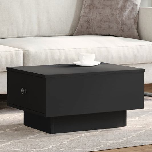 Soffbord Svart 60x45x31 cm