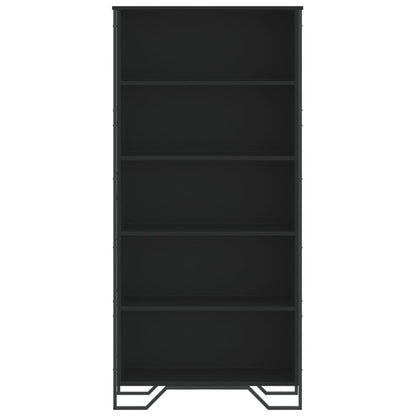 Bokhylla Svart 80x31x169 cm