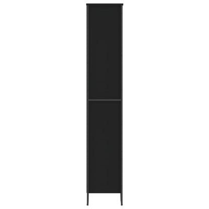 Bokhylla Svart 80x31x169 cm