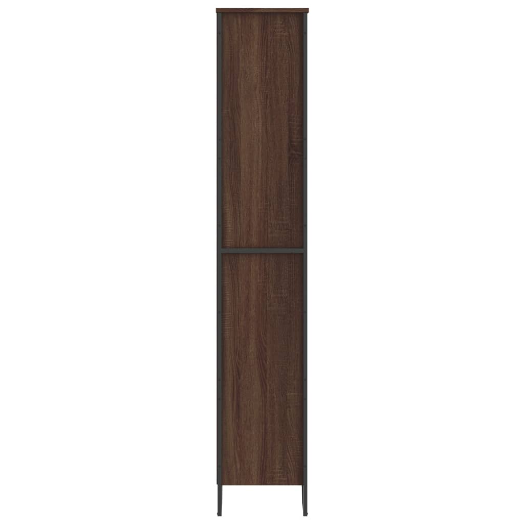 Bokhylla Brun Ek 80x31x169 cm