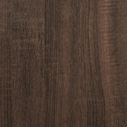 Bokhylla Brun Ek 80x31x169 cm
