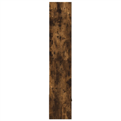 Bokhylla Rökfärgad Ek 70x36x189 cm