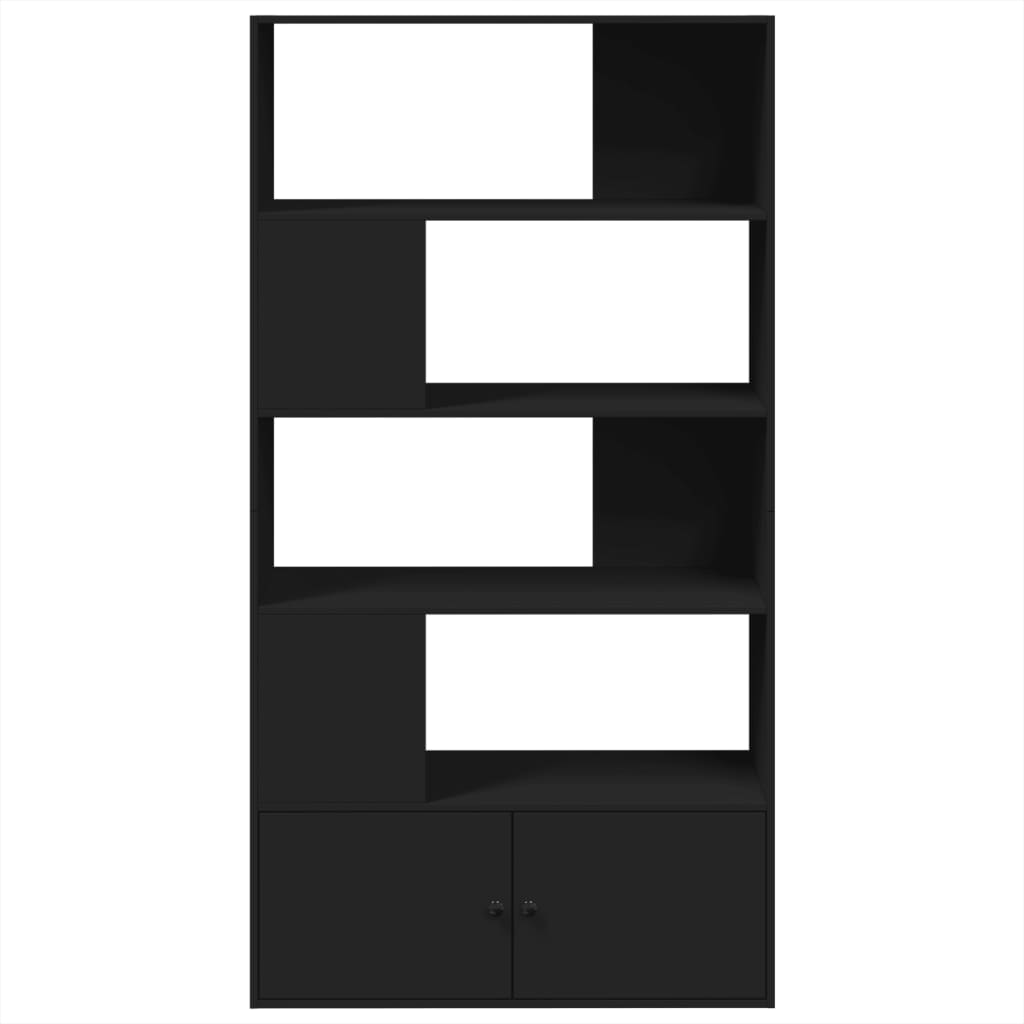 Bokhylla Svart 100x36x189 cm