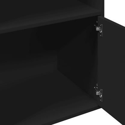 Bokhylla Svart 100x36x189 cm