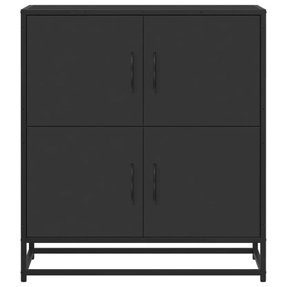 Skänk Svart 68x35x76 cm