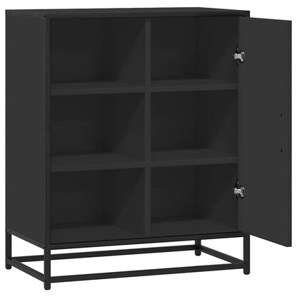 Byrå Svart 62x35x76 cm