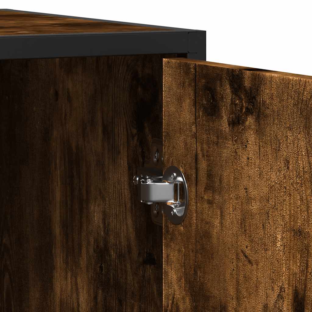 Skänk Rökfärgad Ek 94x35x76 cm