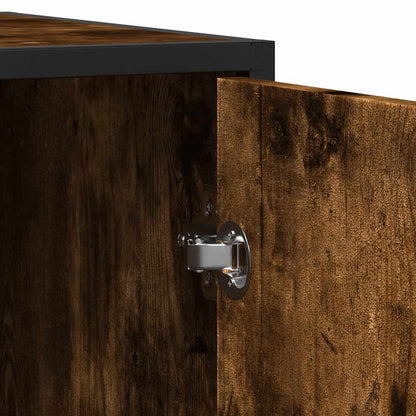 Skänk Rökfärgad Ek 94x35x76 cm