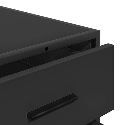 Byrå Svart 70x41x56 cm