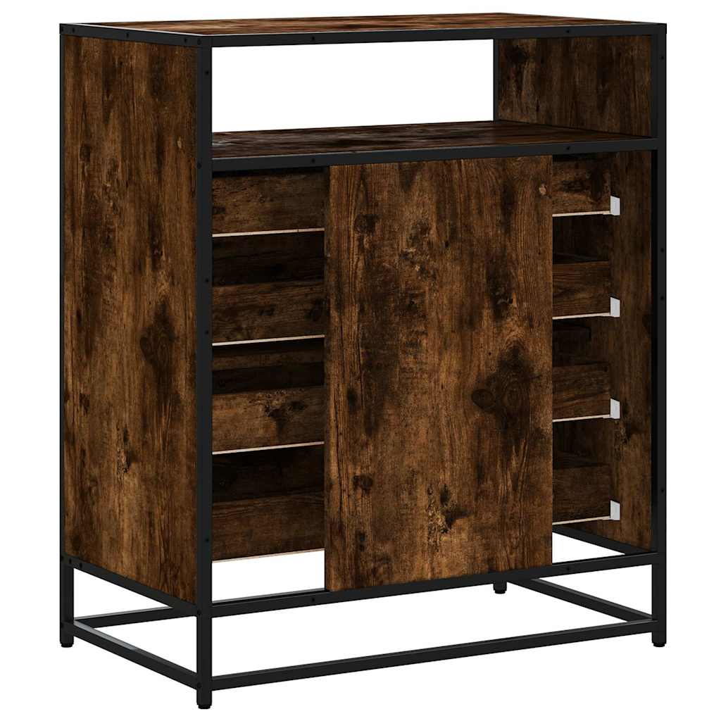 Byrå Rökfärgad Ek 70x41x83,5 cm