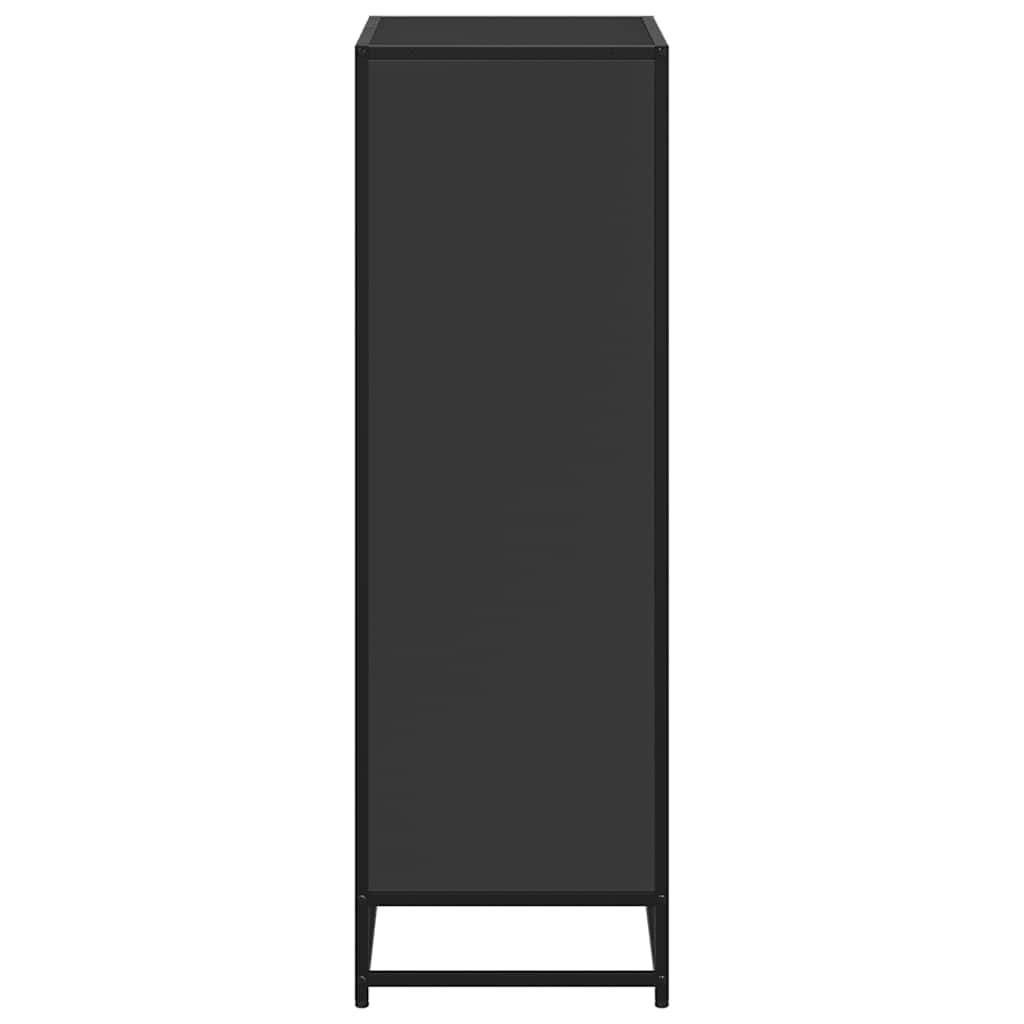 Bokhylla Svart 60x35x107,5 cm