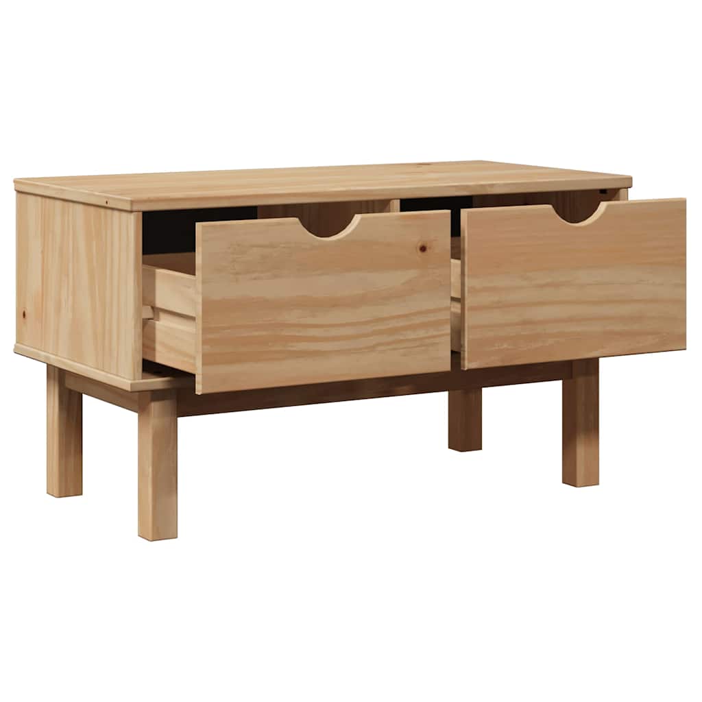 Hallbänk OTTA 80x40x45 cm massiv furu