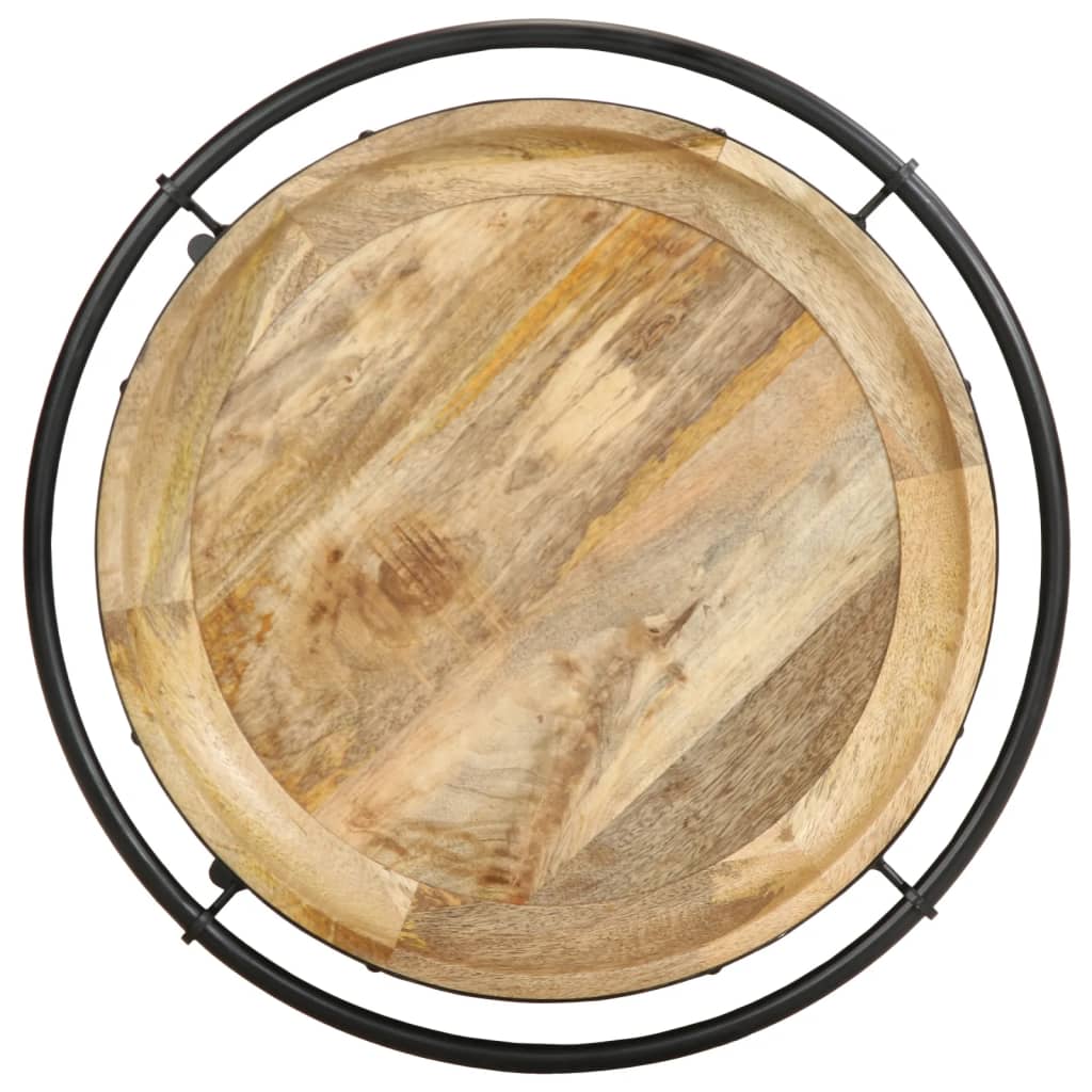 Sidobord Trä Ø55x83 cm massivt mangoträ