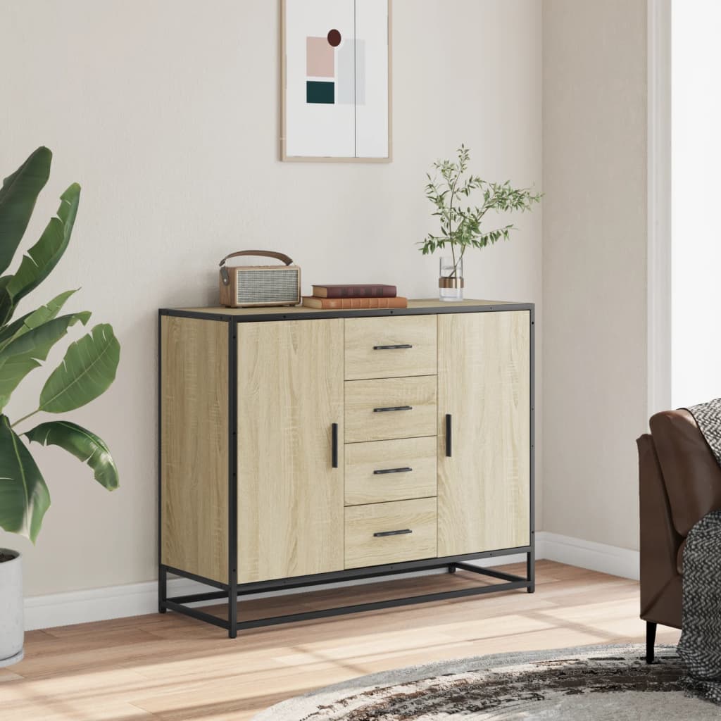Skänk Sonoma Ek 92x35x76 cm