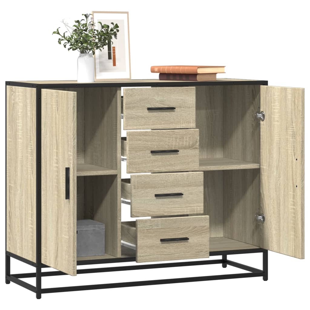 Skänk Sonoma Ek 92x35x76 cm