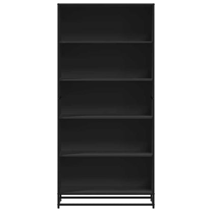 Bokhylla Svart 80,5x35x170,5 cm