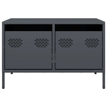 TV-Möbel DIV. TV-Bänk antracit 68x50x43,5 cm kallvalsat stål