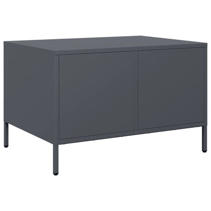TV-Möbel DIV. TV-Bänk antracit 68x50x43,5 cm kallvalsat stål