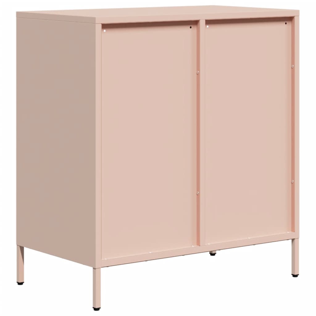 Skänk DIV. rosa 68x39x73,5 cm kallvalsat stål