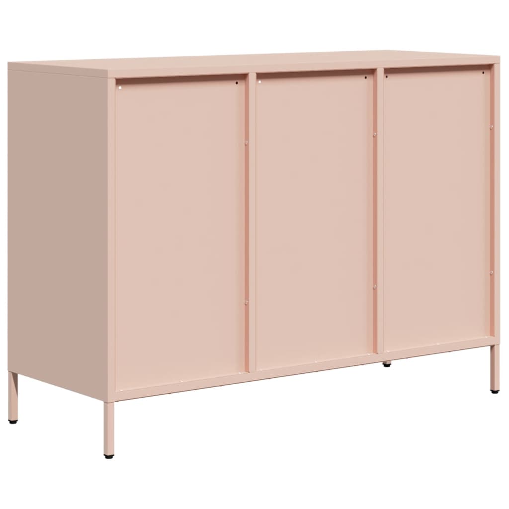 Skänk DIV. rosa 101,5x39x73,5 cm kallvalsat stål