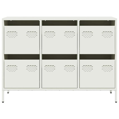 Skänk DIV. Vit 101,5x39x73,5 cm kallvalsat stål