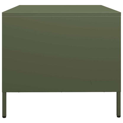 Soffbord DIV. olivgrön 101,5x50x43,5 cm kallvalsat stål