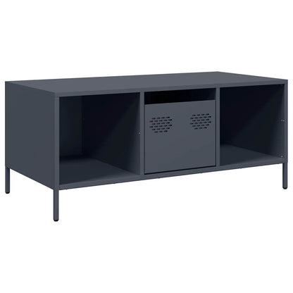 Soffbord DIV. antracit 101,5x50x43,5 cm kallvalsat stål