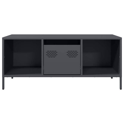 Soffbord DIV. antracit 101,5x50x43,5 cm kallvalsat stål