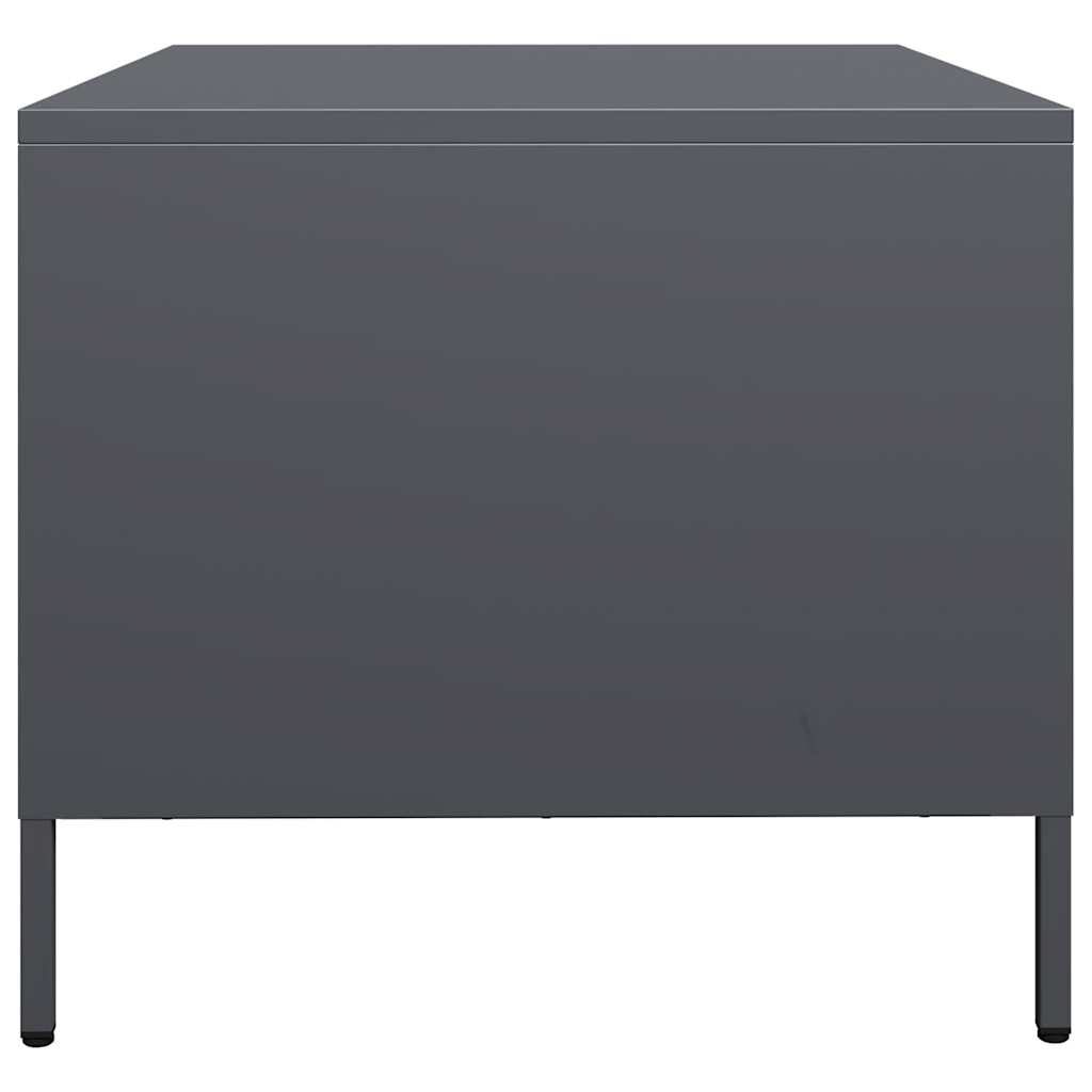 Soffbord DIV. antracit 101,5x50x43,5 cm kallvalsat stål