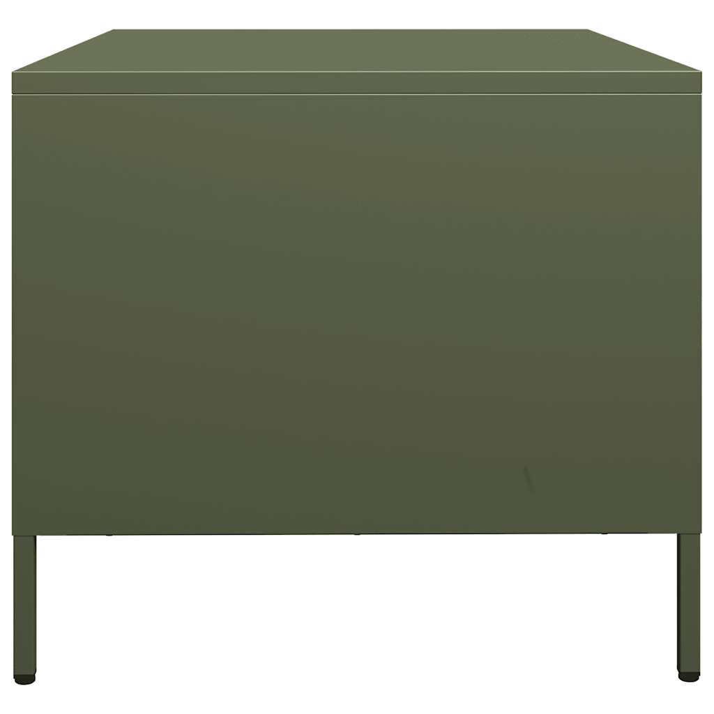 Soffbord DIV. olivgrön 101,5x50x43,5 cm kallvalsat stål