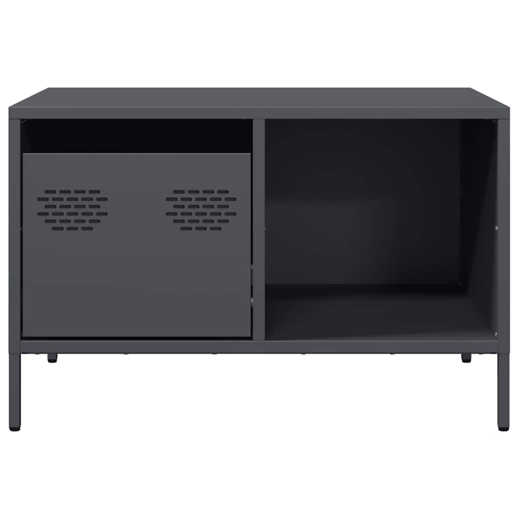 Soffbord DIV. antracit 68,5x50x43,5 cm kallvalsat stål