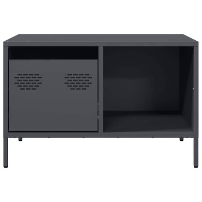 Soffbord DIV. antracit 68,5x50x43,5 cm kallvalsat stål