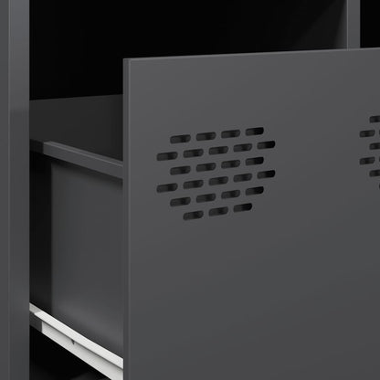 Soffbord DIV. antracit 68,5x50x43,5 cm kallvalsat stål