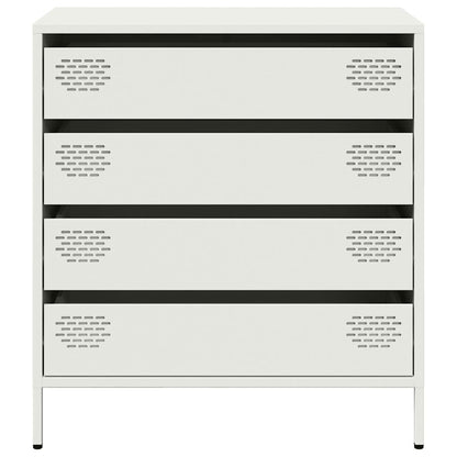 Skänk vit 68x39x73,5 cm kallvalsat stål