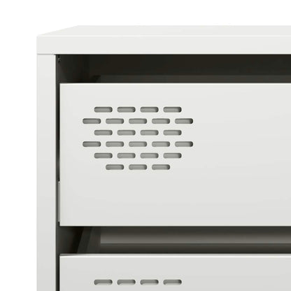 Skänk vit 68x39x73,5 cm kallvalsat stål