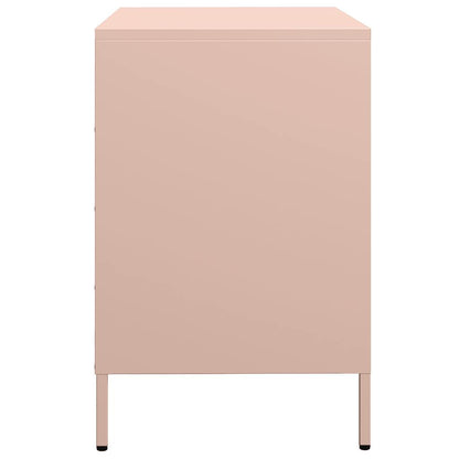 Skänk DIV. rosa 68x39x58,5 cm kallvalsat stål