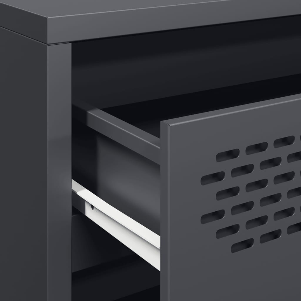 Skänk DIV. antracit 68x39x58,5 cm kallvalsat stål