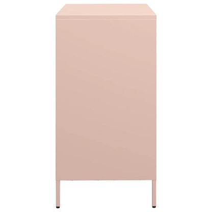 Skänk DIV. rosa 68x39x73,5 cm kallvalsat stål