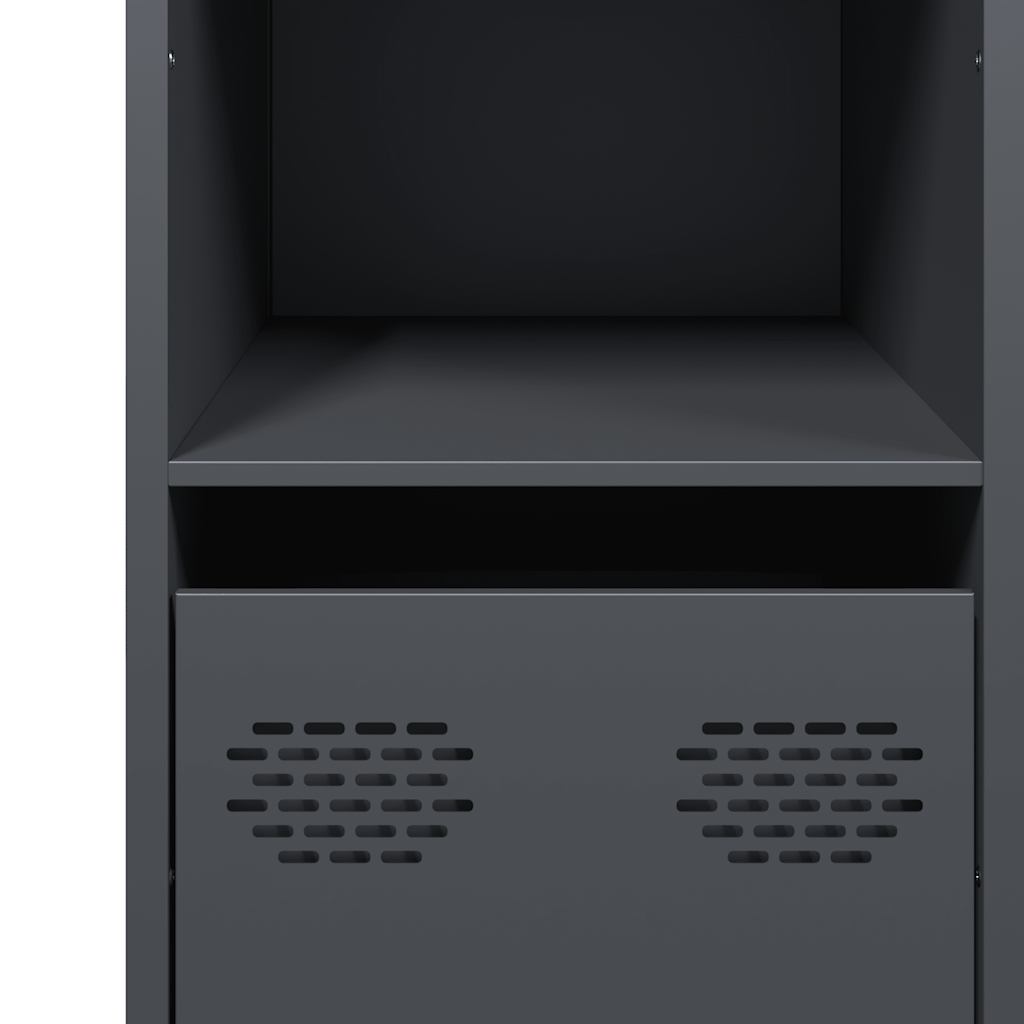 Skänk DIV. antracit 101,5x39x73,5 cm kallvalsat stål