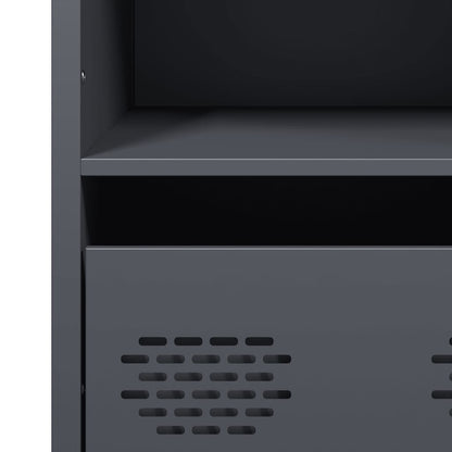 Skåp DIV. antracit 35x39x103,5 cm stål