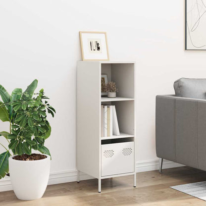 Skåp Vit 35x39x103,5 cm stål