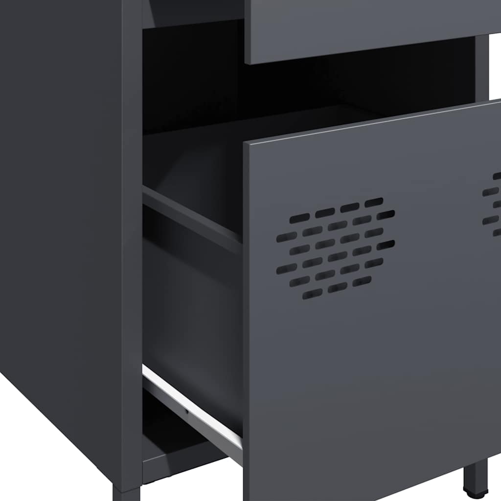 Skänk DIV. antracit 35x39x73,5 cm kallvalsat stål