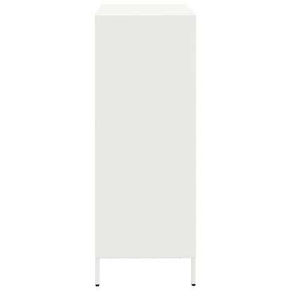 Skåp Vit 39x35x103,5 cm stål