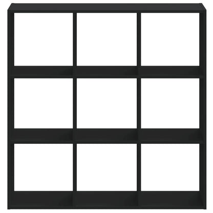 Bokhylla Svart 102x32x102 cm