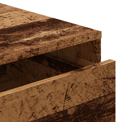 Byrå Åldrat Trä 60x41x58 cm