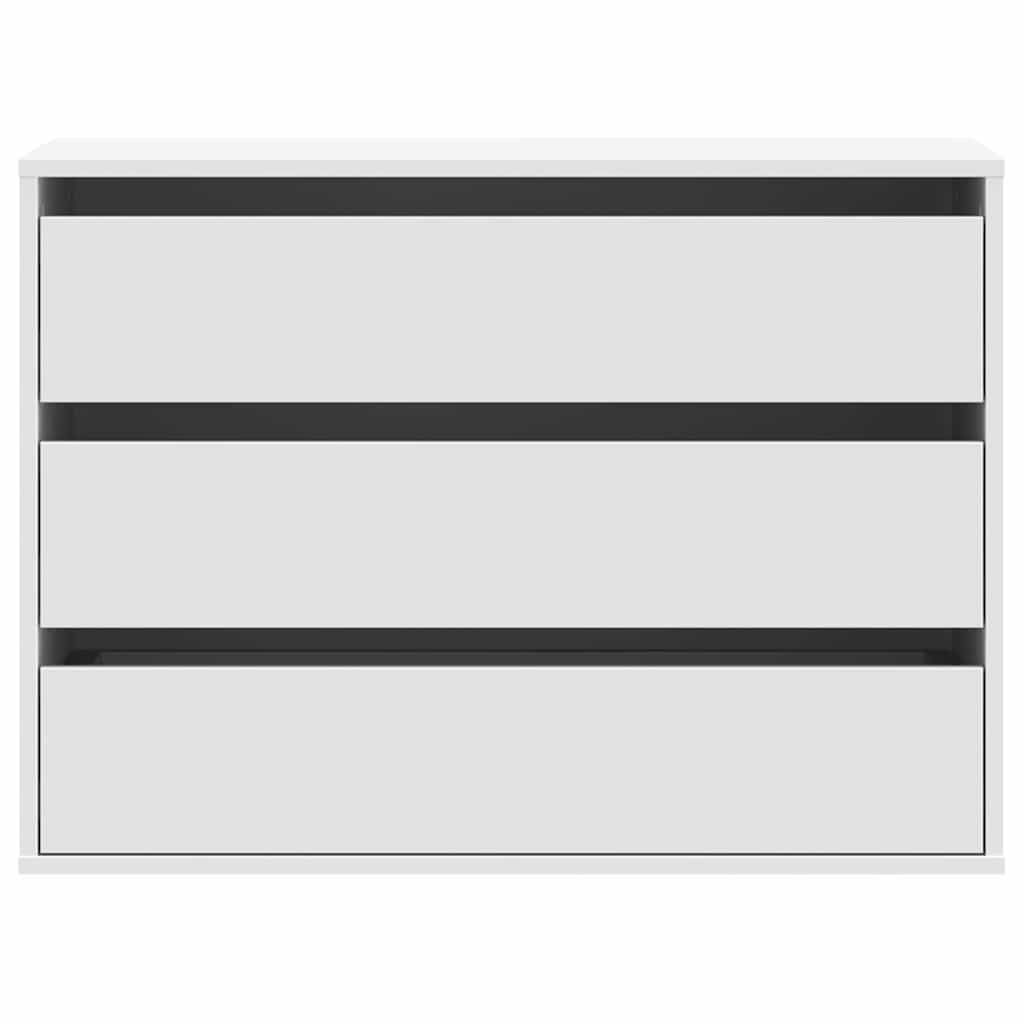 Byrå Vit 80x41x58 cm