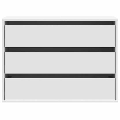 Byrå Vit 80x41x58 cm